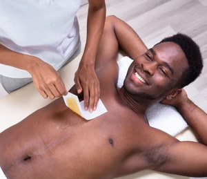 Chest Waxing service in egbeda lagos by estreme therapy