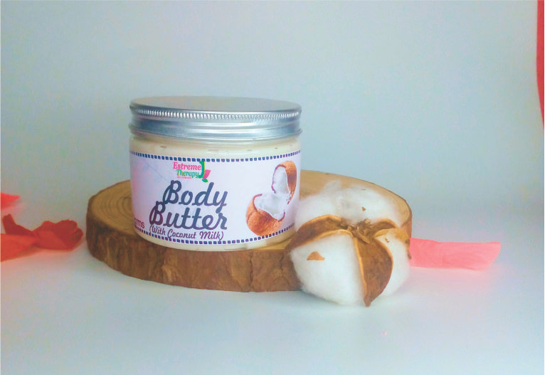 body butter with coconut