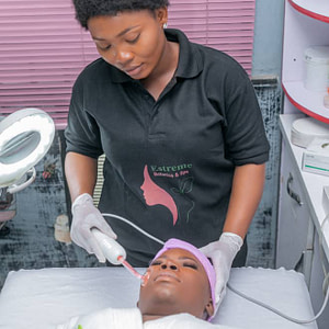 Organic facials service in egbeda Lagos by estreme therapy